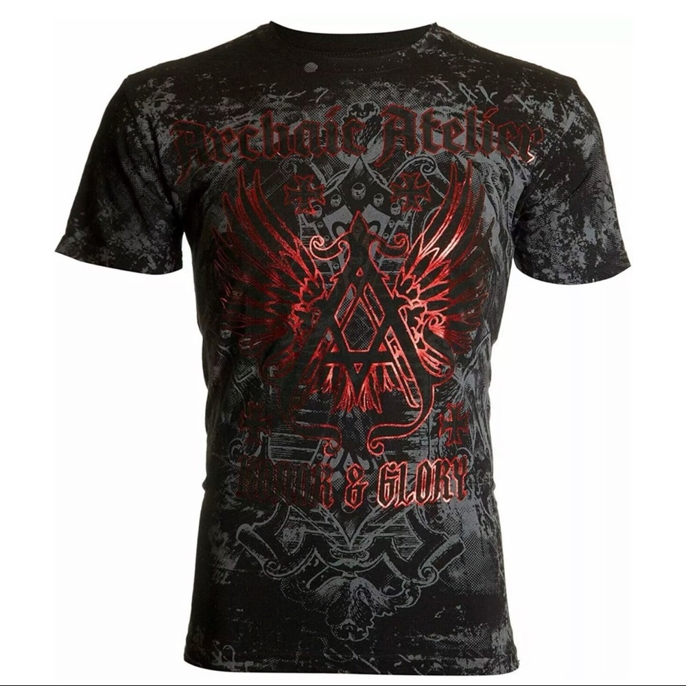 ARCHAIC BY AFFLICTION ACHILLES Men's T-Shirt